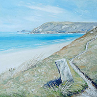 Painting by Caroline Atkinson