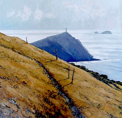 Painting by Caroline Atkinson