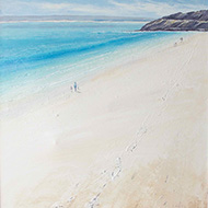 Painting by Caroline Atkinson