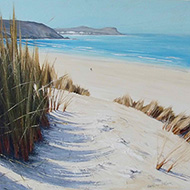 Painting by Caroline Atkinson