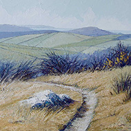 Painting by Caroline Atkinson