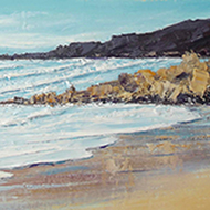 Painting by Caroline Atkinson