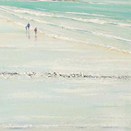 Painting by Caroline Atkinson